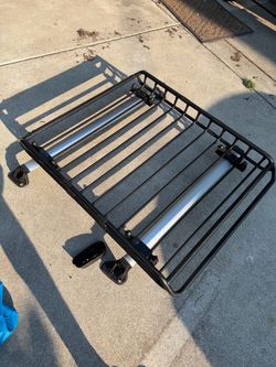 15-21 OEM wrx crossbars and roof basket