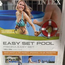 Intex Easy Set Inflatable Swimming Pool With Pump And Cover