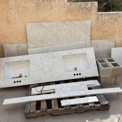 FREE Quartz Bathroom Countertop