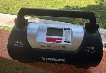 Husky Digital tire inflator/ air compressor