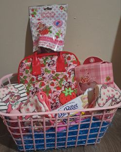 Strawberry shortcake easter basket