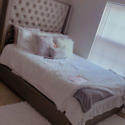 Queen Upholstered Bed