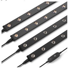 NEW! Bstrip 2ft Full Spectrum LED Indoor Plant Grow Light Strip, 120W (4x30W), Linkable, Timer, Ceiling & Hanging Installation, 4 Packs