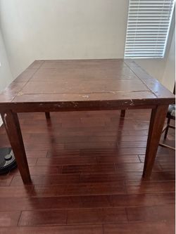 Free kitchen table and chair
