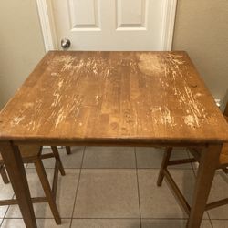 Tall Table And Chairs