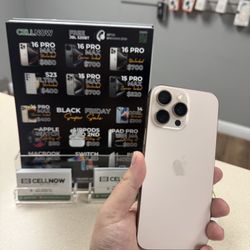 iPhone 16 Pro Max Unlocked 256gb