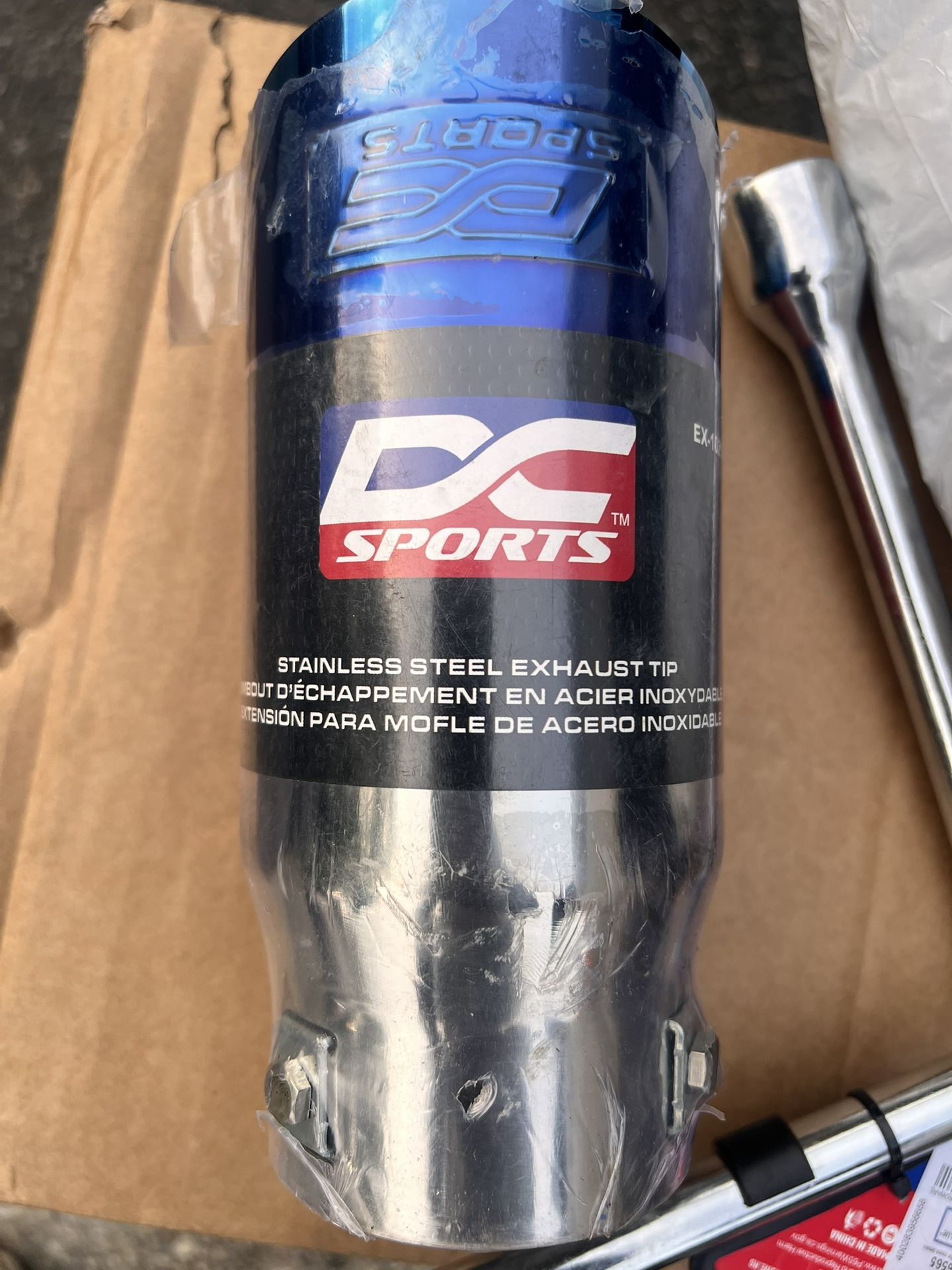 Dc Sport Blue Tip Exhaust