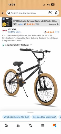 Bike 20”weeks new in box $120