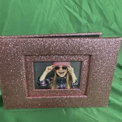 TYM Glitter Mini Photo Album Assorted Colors Pink Blue Black Brown 2.1x3.4in