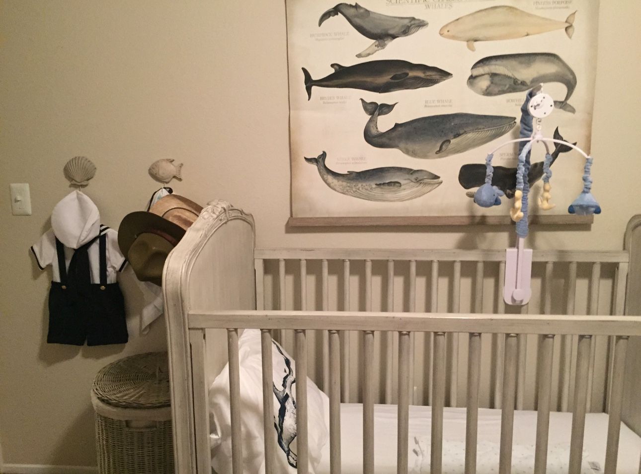 Collette tufted crib Restoration hardware Baby