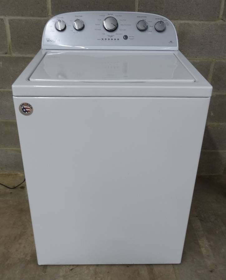 Whirlpool 27" Top Load Washer W/Agitator (3.5 Cu. Ft.) - White - WTW4816FW1