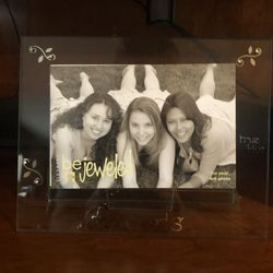 Friends Clear Glass Picture Frame