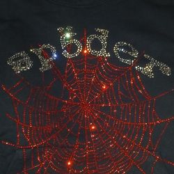 Rhinestone Sp5der Hoodie