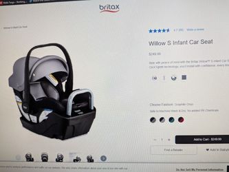 Britax Willow S Carseat Infant