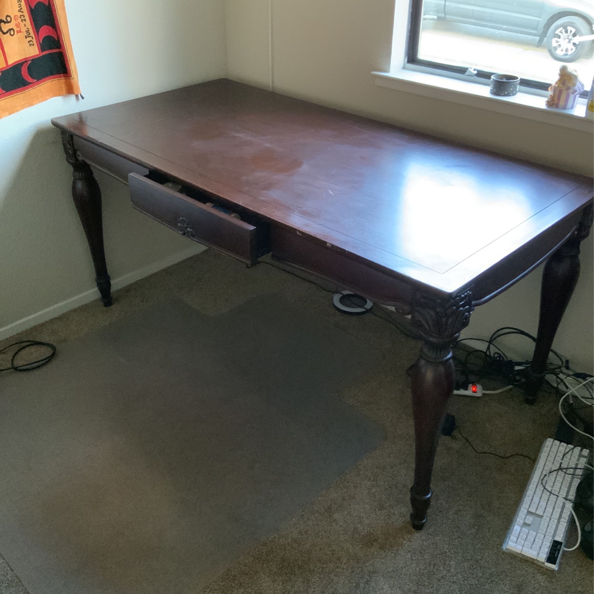 30”x62” Table, Antique Desk / Office Table