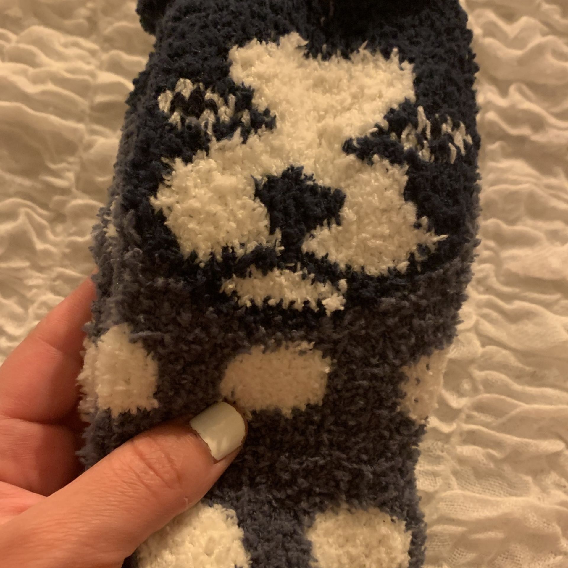 Cozy Fluffy Socks - Doggy/ Boston Terrier