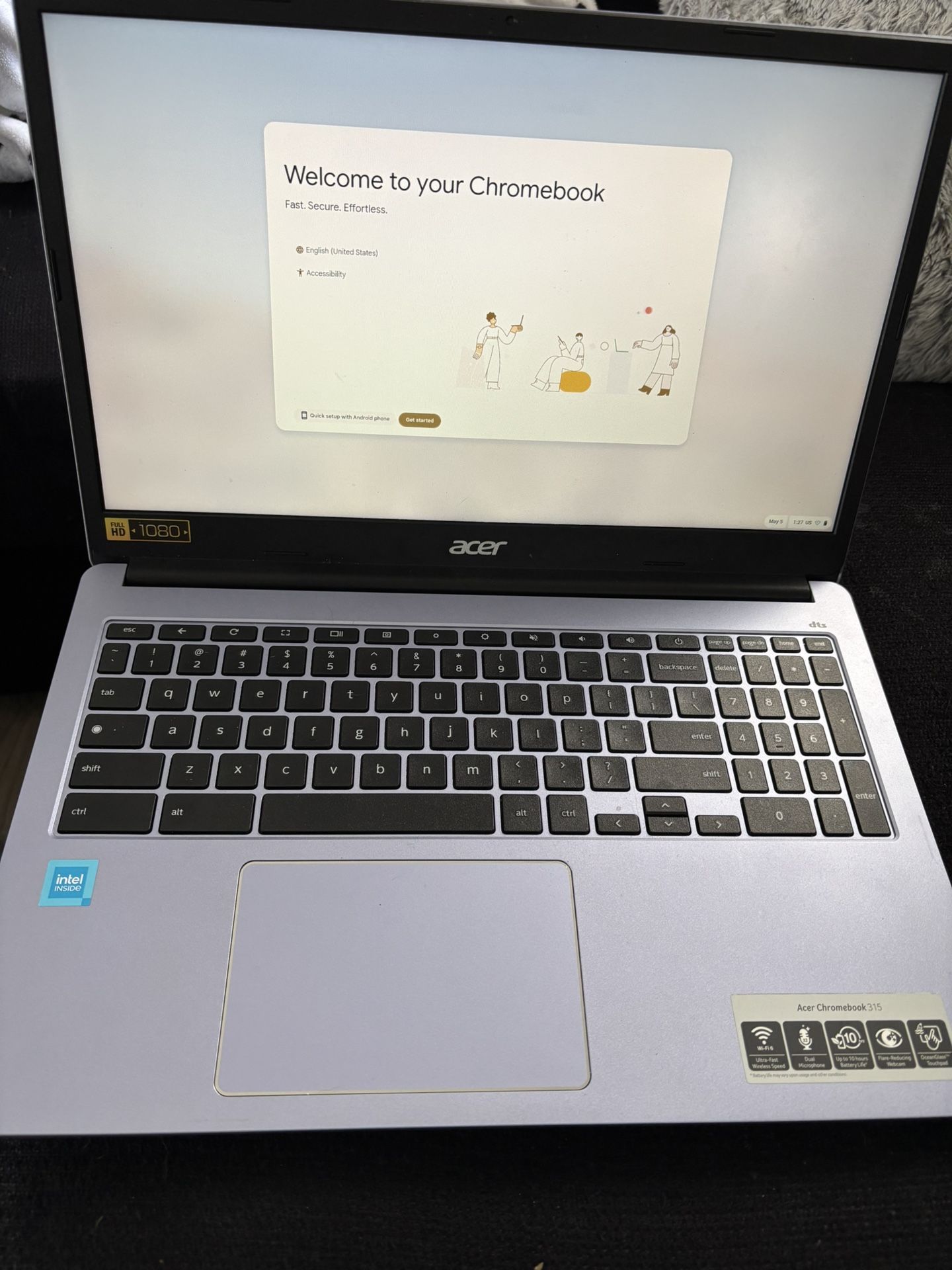 Acer Chromebook OS