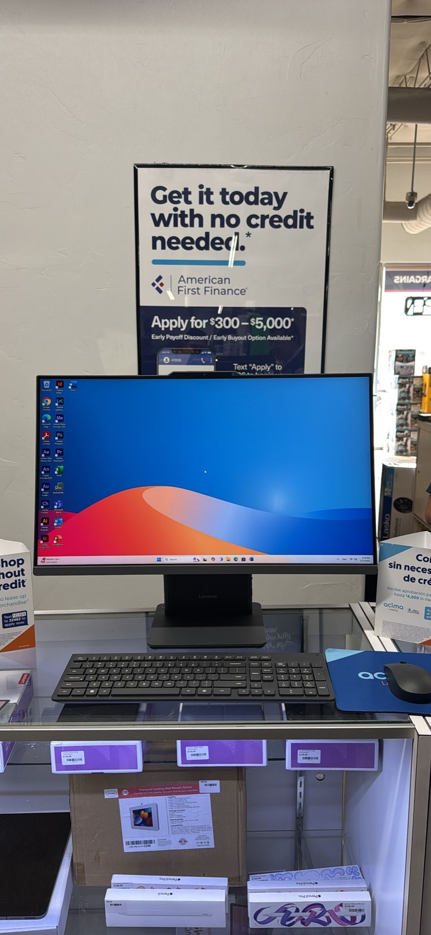 LENOVO 27” TOUCH SCREEN 16GB RAM 1TB SSD WINDOWS 11 pro + ADOBE PHOTOSHOP + MICROSOFT OFFICE 🔥💥🚨‼️