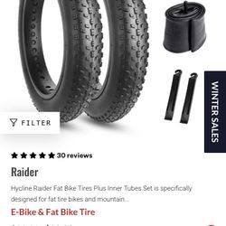 20x4” Ebike Tire And Inner tube Combo 
