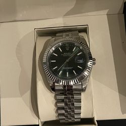 Day Just Green Tinted Rolex