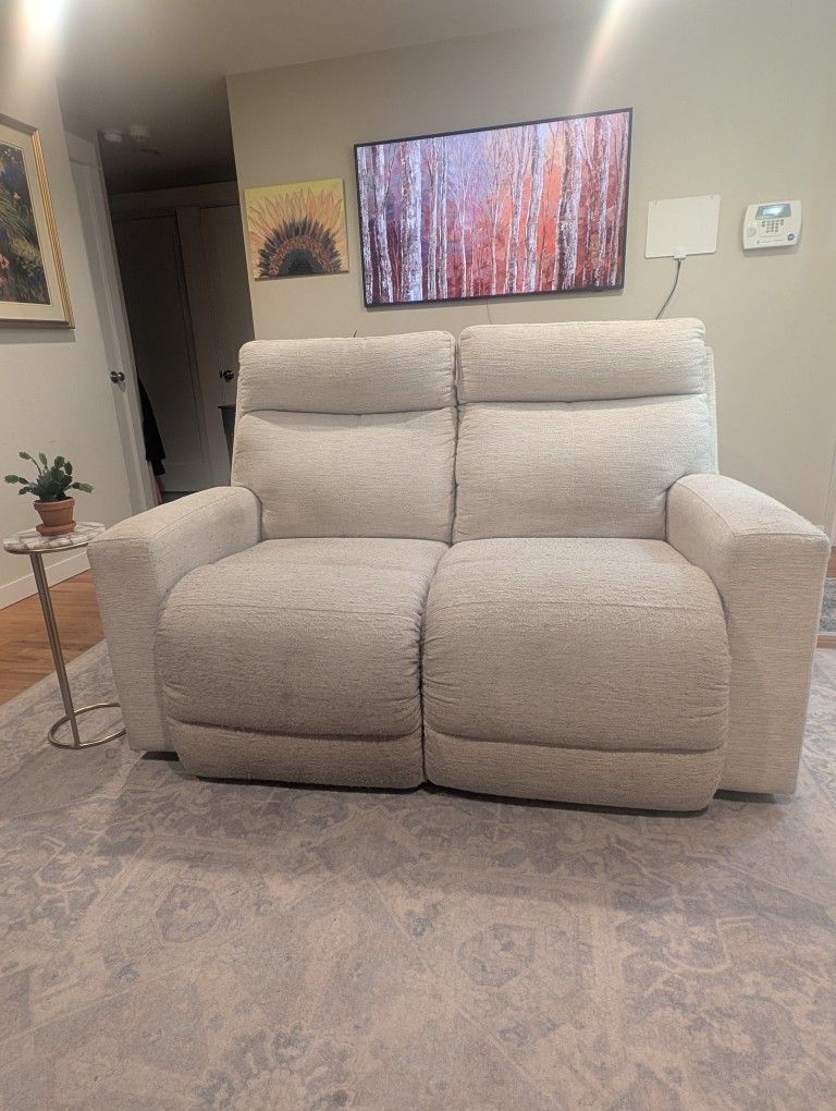 LA-Z-BOY Reclining Loveseat with free Reclining Rocker  Chair. Very Comfortable!