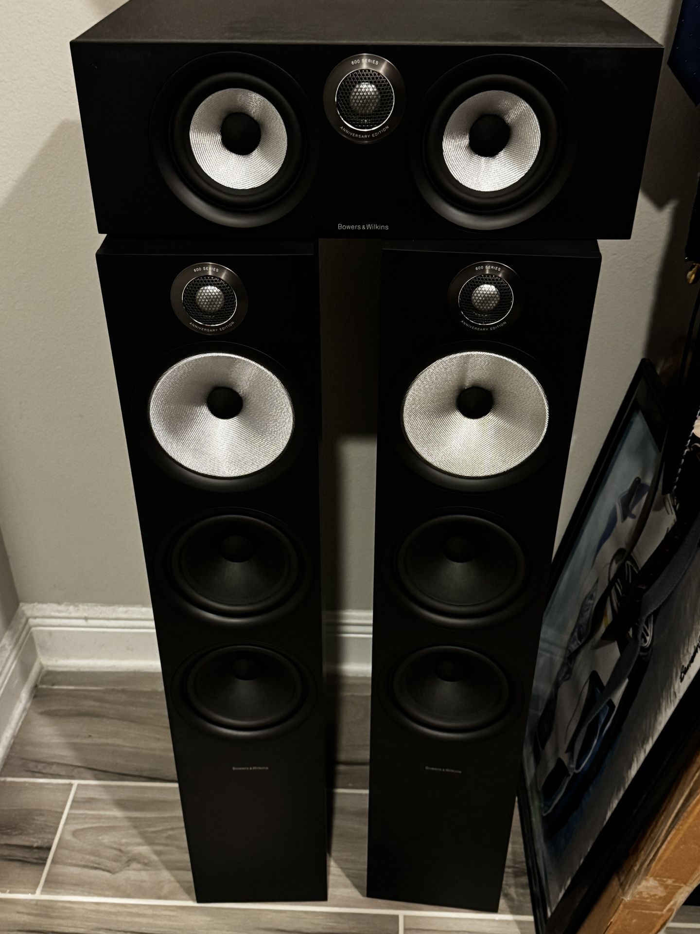 Bowers & Wilkins 603 S2 Tower & Center Anniversary Edition Speakers