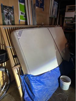 IKEA Queen Bed with Adjustable Firmness Box Spring and hardly used mattress.