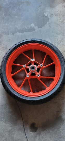 2019 Mt07 Front Wheel 