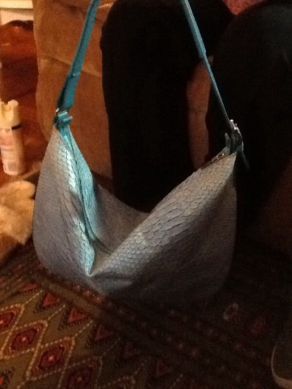 Furla leather hobo bag