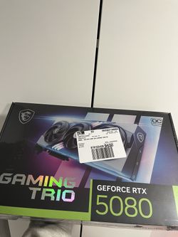 MSI NVIDIA RTX 5080 GAMING TRIO 16GB GRAPHICS CARD
