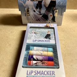 Disney, Frozen Lip Smacker Set With Matching Storage Tin, New