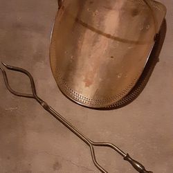 Brass Log Basket/ Log Thongs