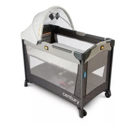 Century Travel On LX 2 In 1 Compact Play yard With Bassinet 