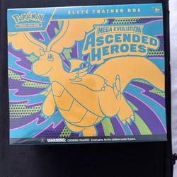 Ascended heroes elite trainer box pokemon cards 