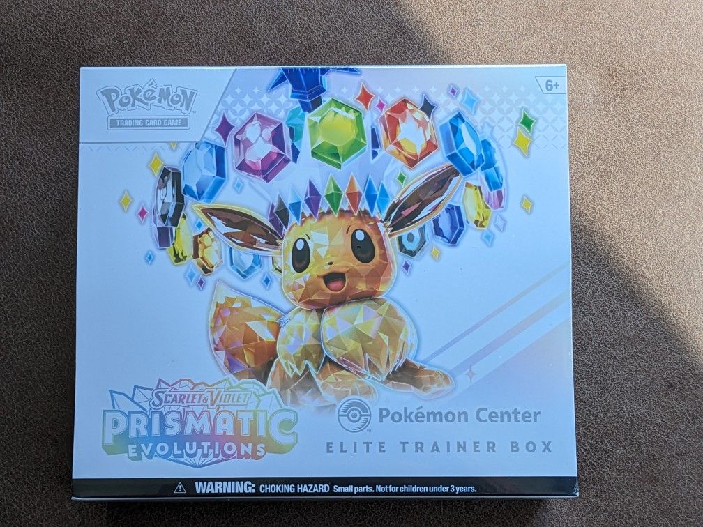 FOR TRADE: Pokemon Center Prismatic Evolutions ETB