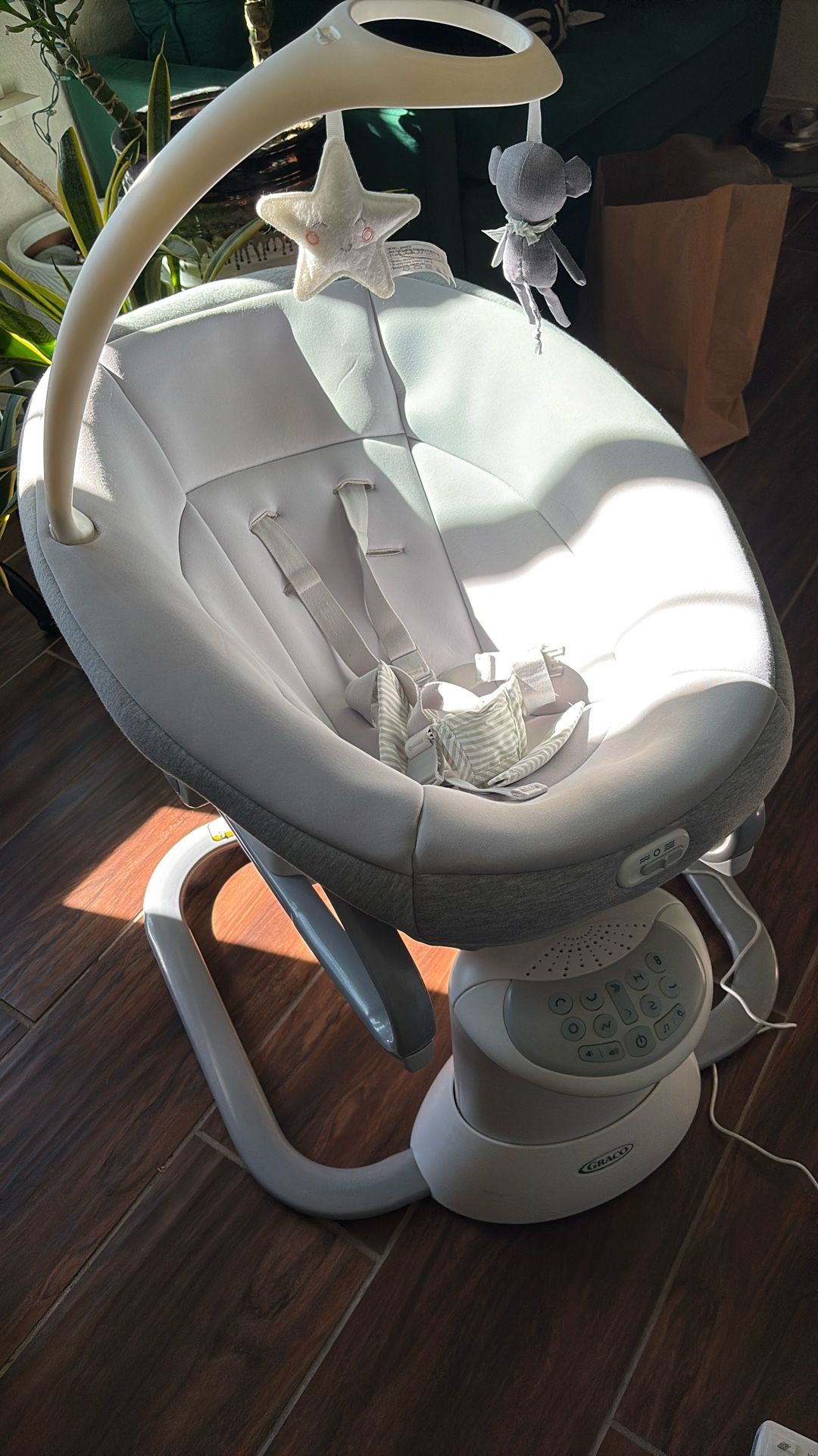 Graco Soothe My Way Baby Swing With Removable Rocker - Madden