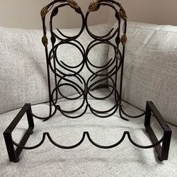 Metal wine racks