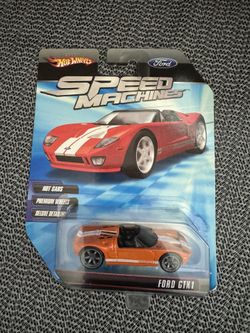 Hot Wheels Speed Machines Ford GTX 1 Orange