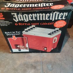 Jagermeister 6 shot cooler