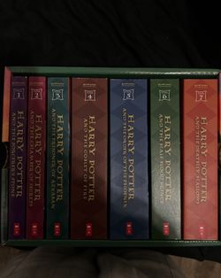 harry potter book set.