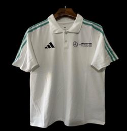 F1 Polo white shirt Mercedes-AMG Petronas