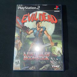 Sony PlayStation 2 Evild Dead Fistful Of Boomstick CIB Horror