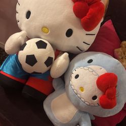 Giant Soccer Hello Kitty Plush 