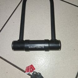 Kryptonite Bicycle U Lock With 2 Keys Firm Price $40