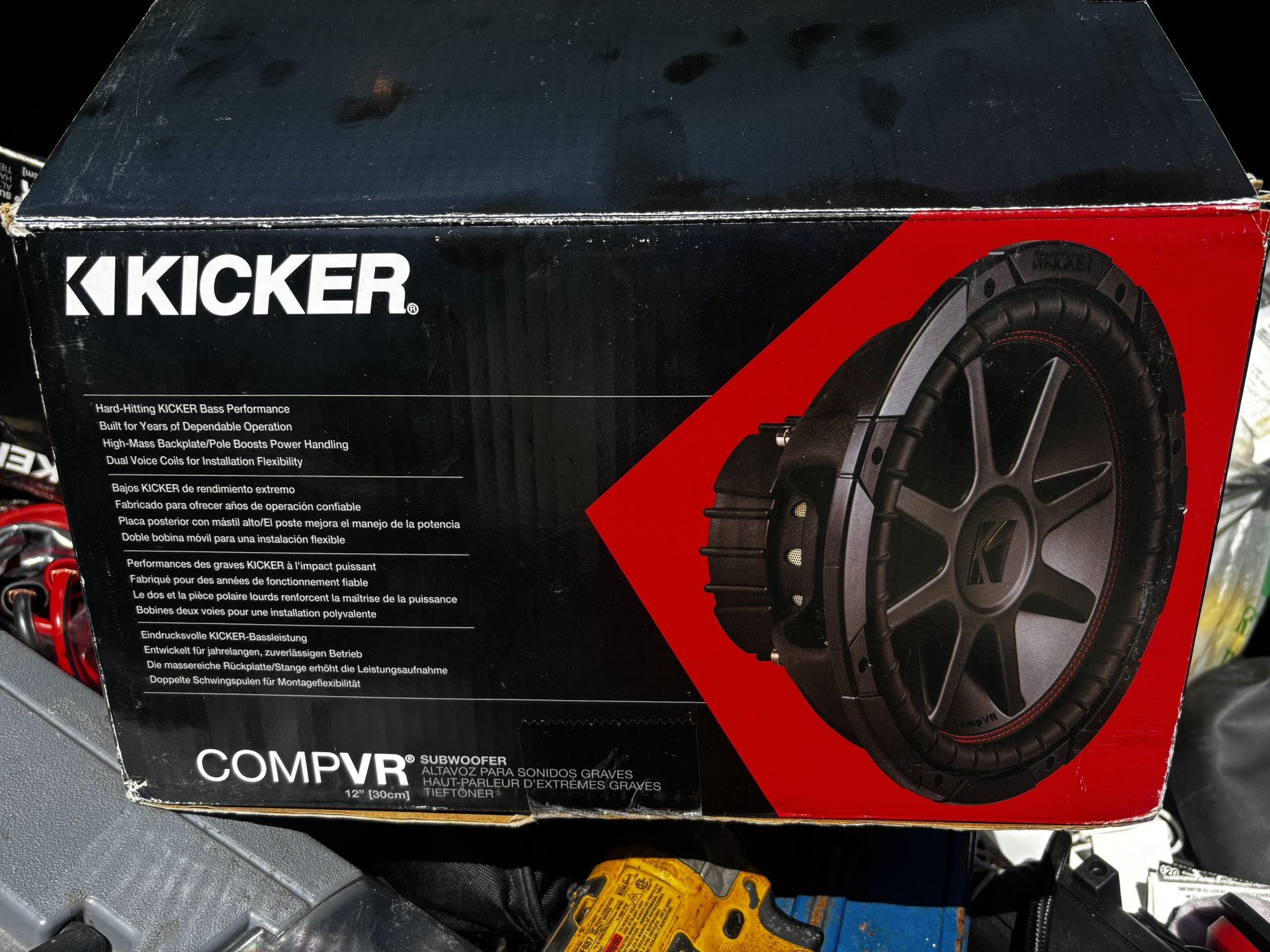 12” Kicker Comp Vr Brand New Two
