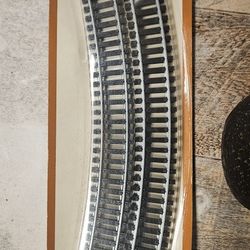 TYCO HO Scale 418 Tru-Steel Track 18" Radius Curve Track 4 Pieces NEW & SEALED