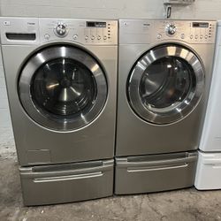 LG Electric Washer & Dryer Set 🧺⚡
