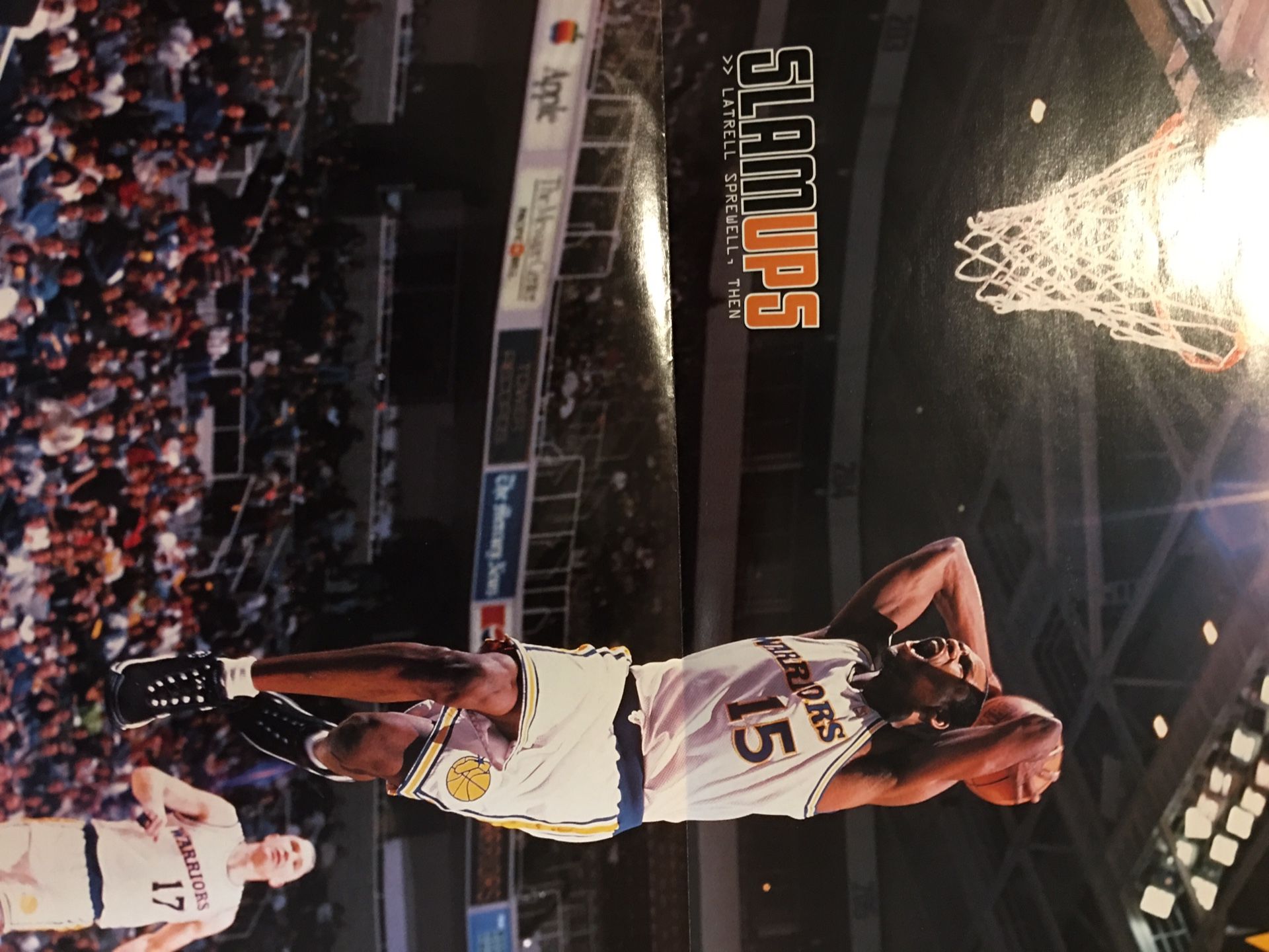 Vintage Warriors Latrell Sprewell poster