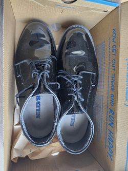 Bates Army Dress Shoes Size '8' 3E
