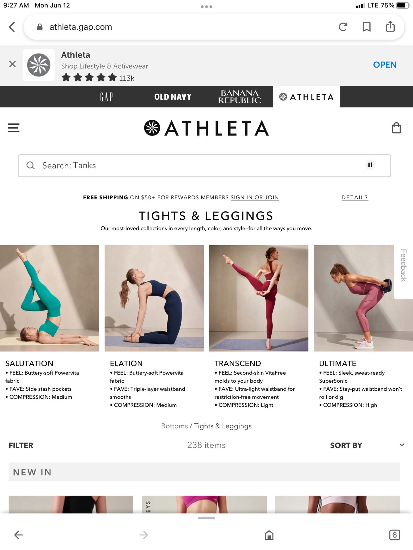 ATHLETA Leggings All 5 For 40 XS Pick Up At South Austin By William